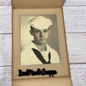Vintage Antique Family Photographs Portrait Collectible Ephemera Sailor Navy
